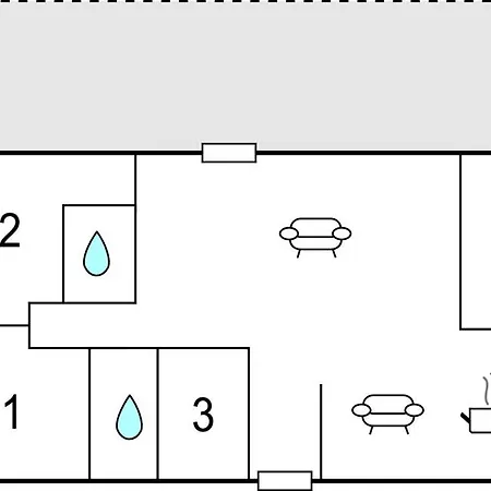 3 Bedroom Awesome In Prázdninový dům